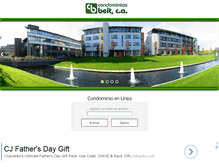 Tablet Screenshot of condominiosbeit.com